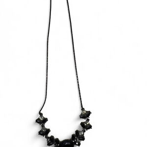 Avon Black and silver 90s punk grunge necklace #goth #grunge #necklace #avon